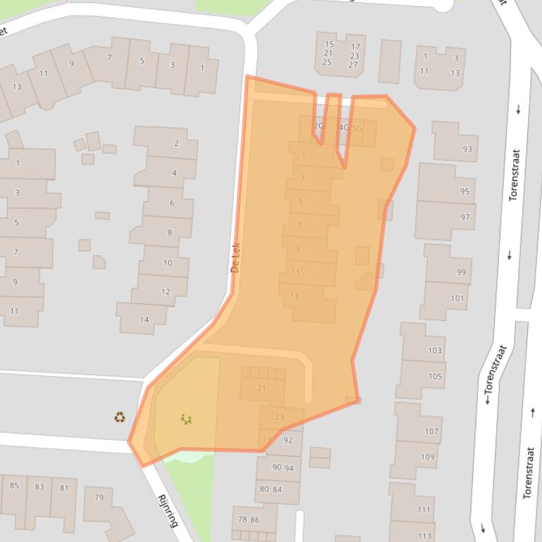 Kaart van postcodegebied 5152RM.