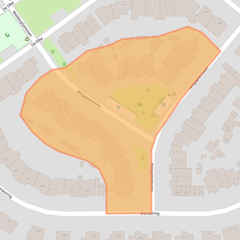 Kaart van postcodegebied 5152SL.