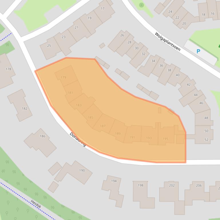Kaart van postcodegebied 5152TH.