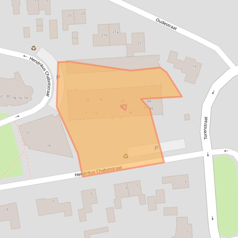 Kaart van postcodegebied 5161EJ.