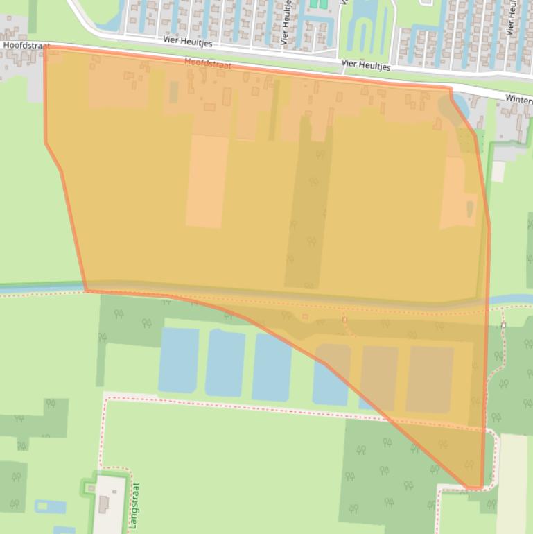 Kaart van postcodegebied 5161PJ.