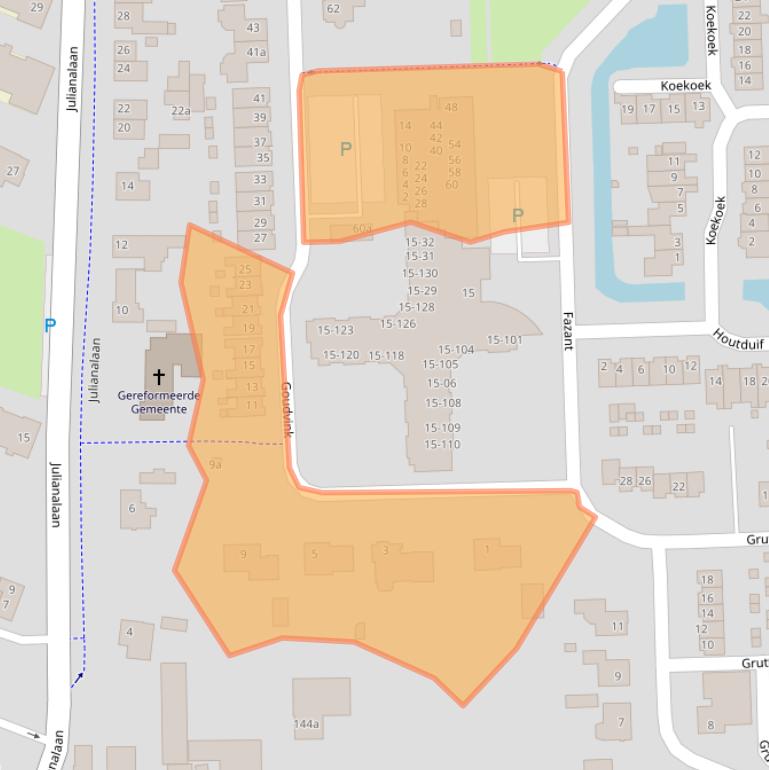 Kaart van postcodegebied 5161SN.