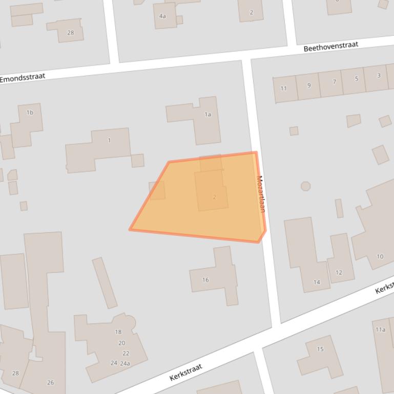 Kaart van postcodegebied 5165CK.