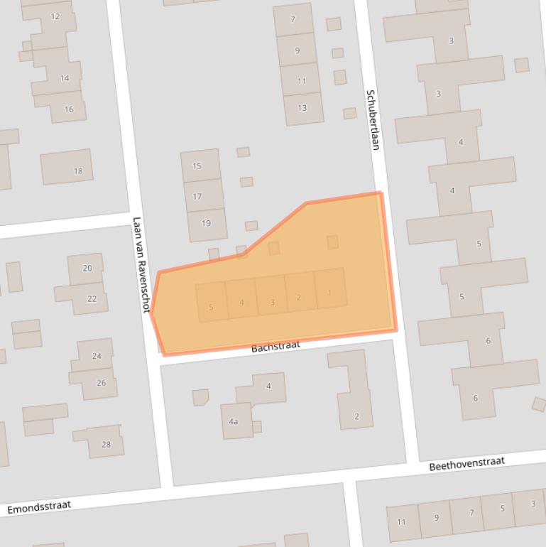 Kaart van postcodegebied 5165CP.