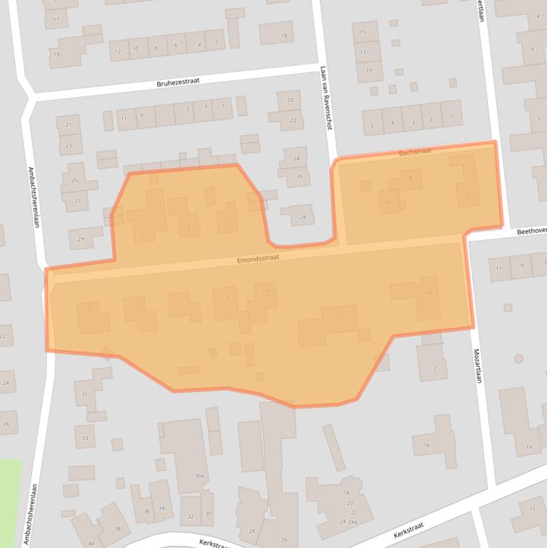 Kaart van postcodegebied 5165CS.