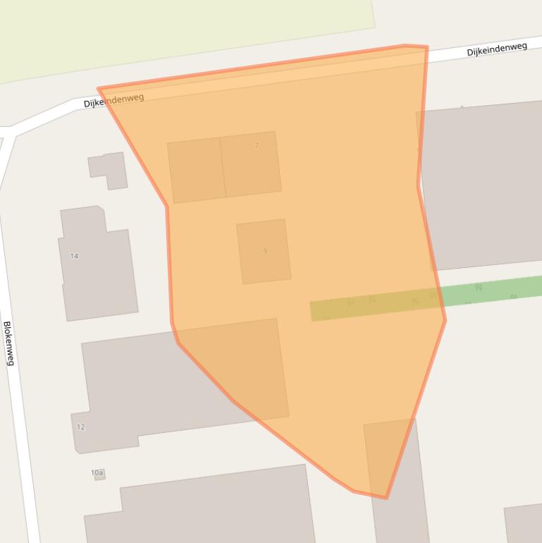 Kaart van postcodegebied 5165NS.