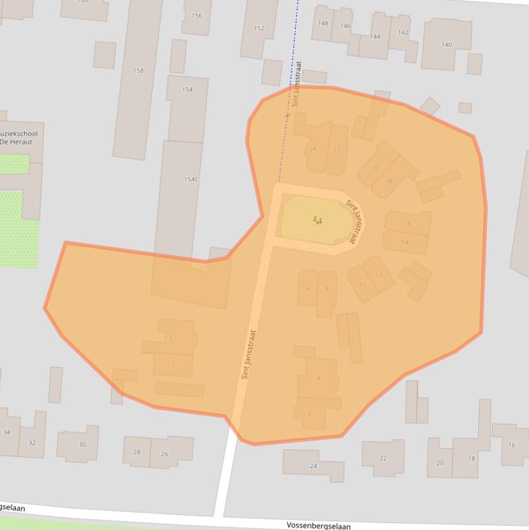 Kaart van postcodegebied 5171CJ.