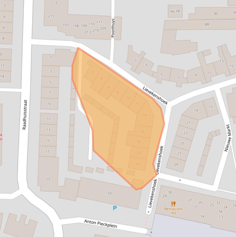 Kaart van postcodegebied 5171CS.
