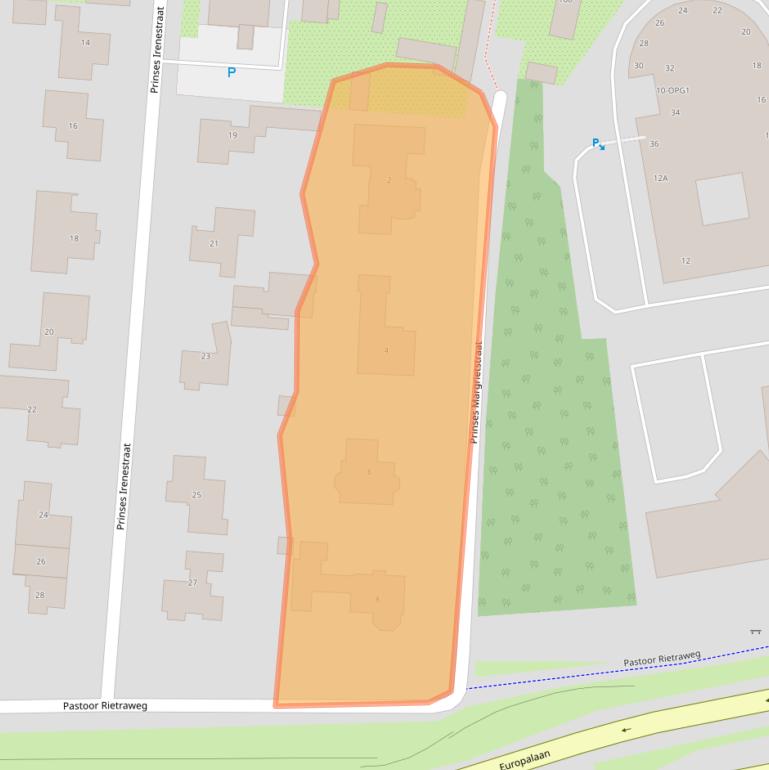 Kaart van postcodegebied 5171KV.