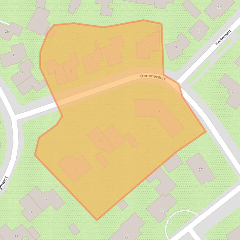 Kaart van postcodegebied 5171MD.