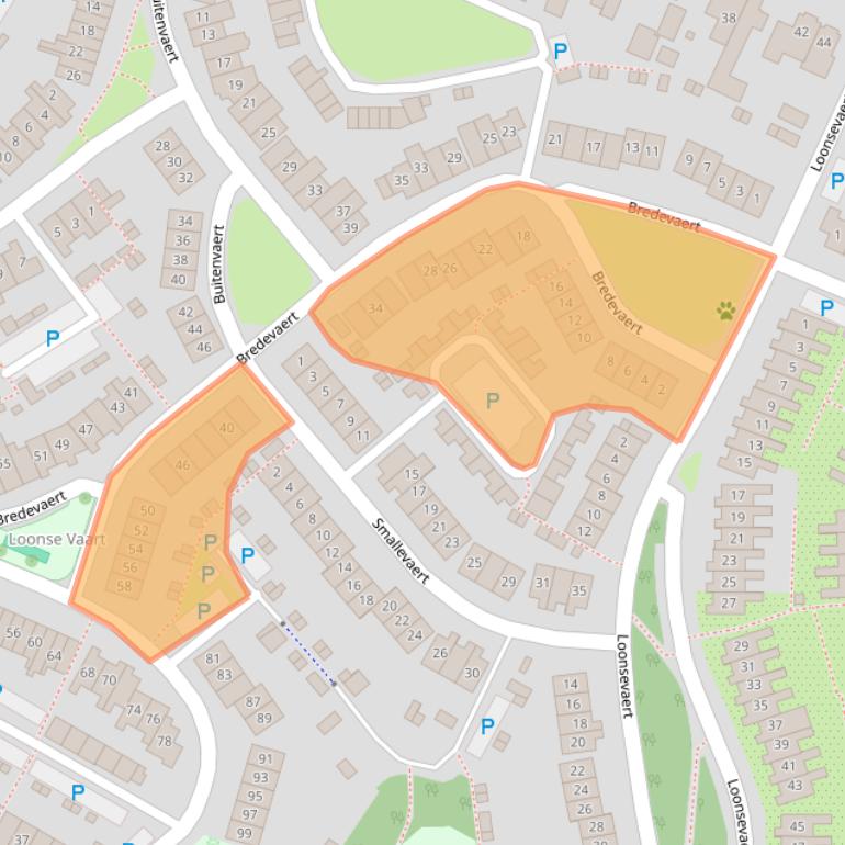 Kaart van postcodegebied 5171MJ.