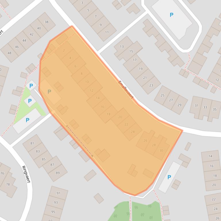 Kaart van postcodegebied 5171ML.