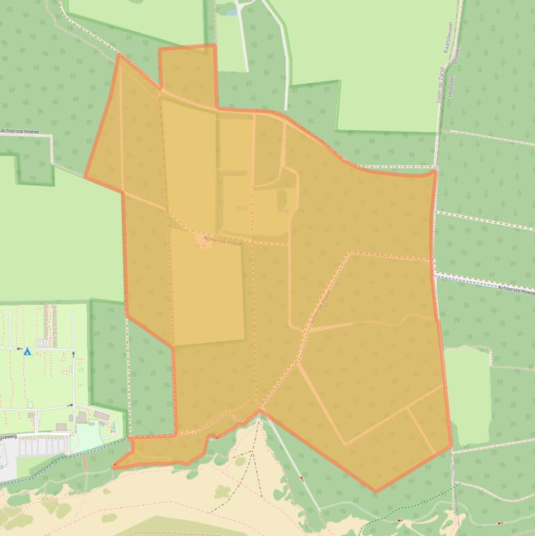 Kaart van postcodegebied 5171RK.