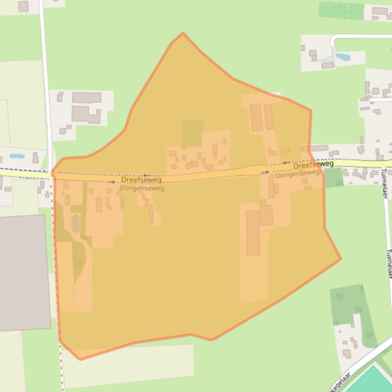 Kaart van postcodegebied 5171VC.