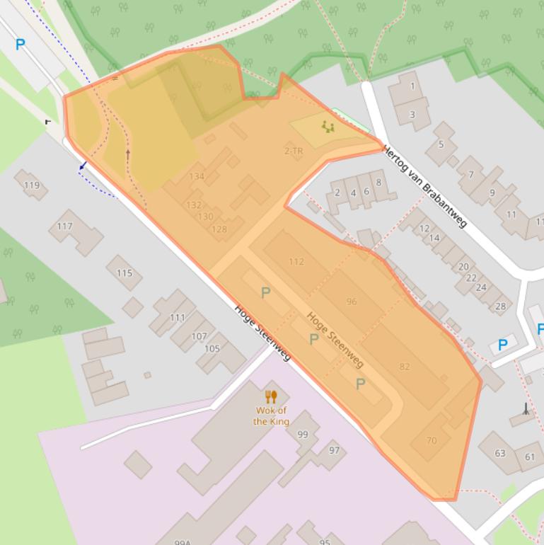 Kaart van postcodegebied 5175AE.