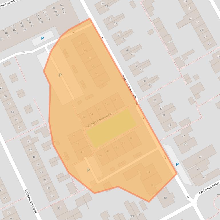 Kaart van postcodegebied 5175AP.