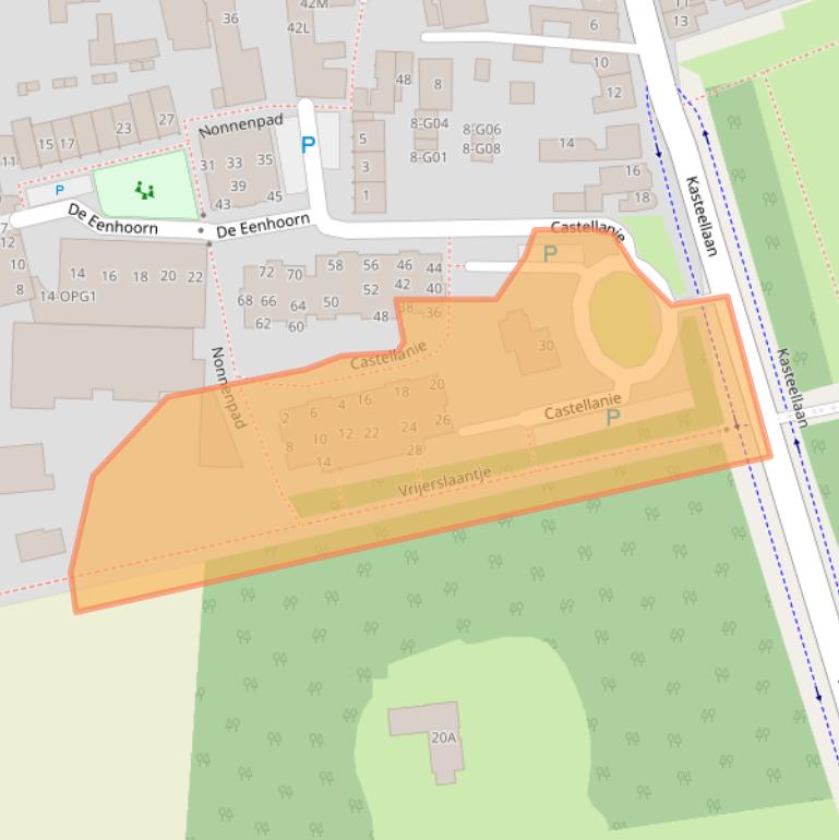 Kaart van postcodegebied 5175DC.