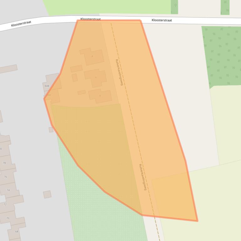 Kaart van postcodegebied 5175PA.