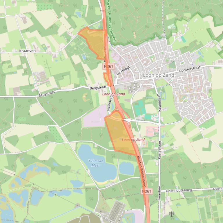 Kaart van postcodegebied 5175PP.