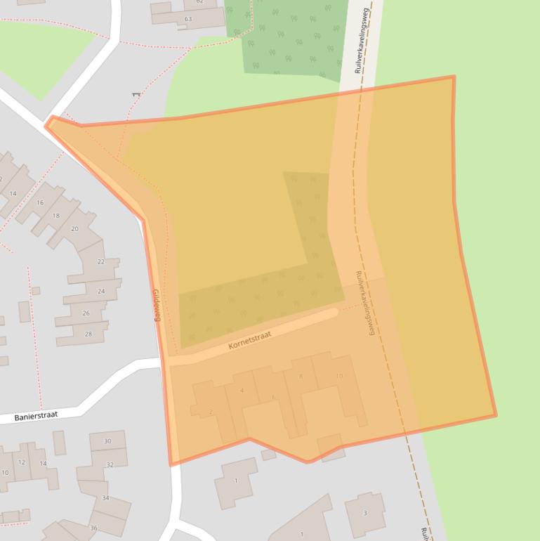 Kaart van postcodegebied 5175SE.