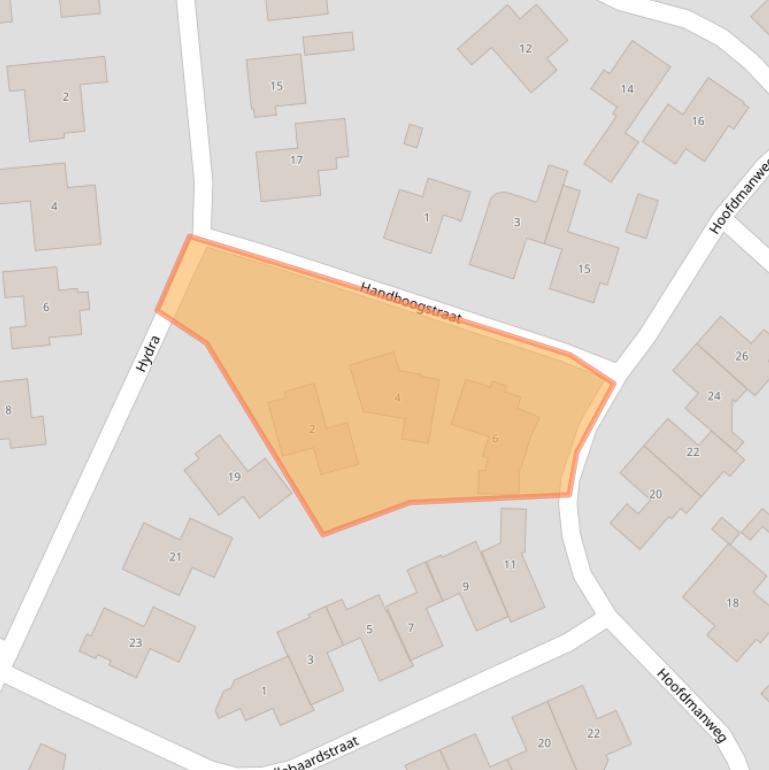 Kaart van postcodegebied 5175TL.