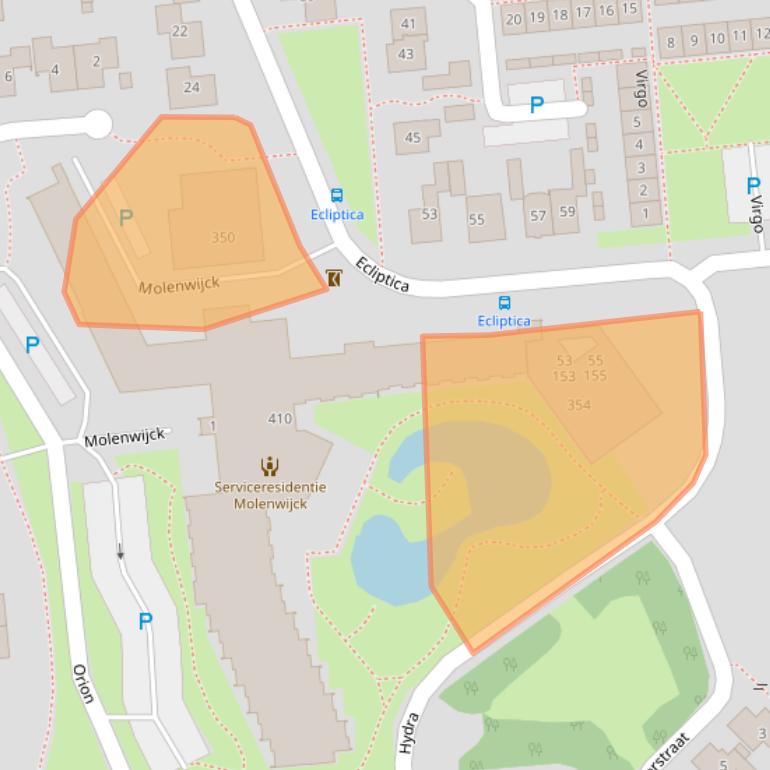 Kaart van postcodegebied 5175WN.