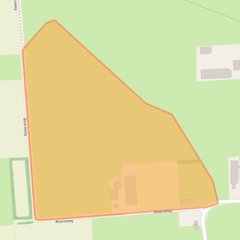 Kaart van postcodegebied 5176NR.