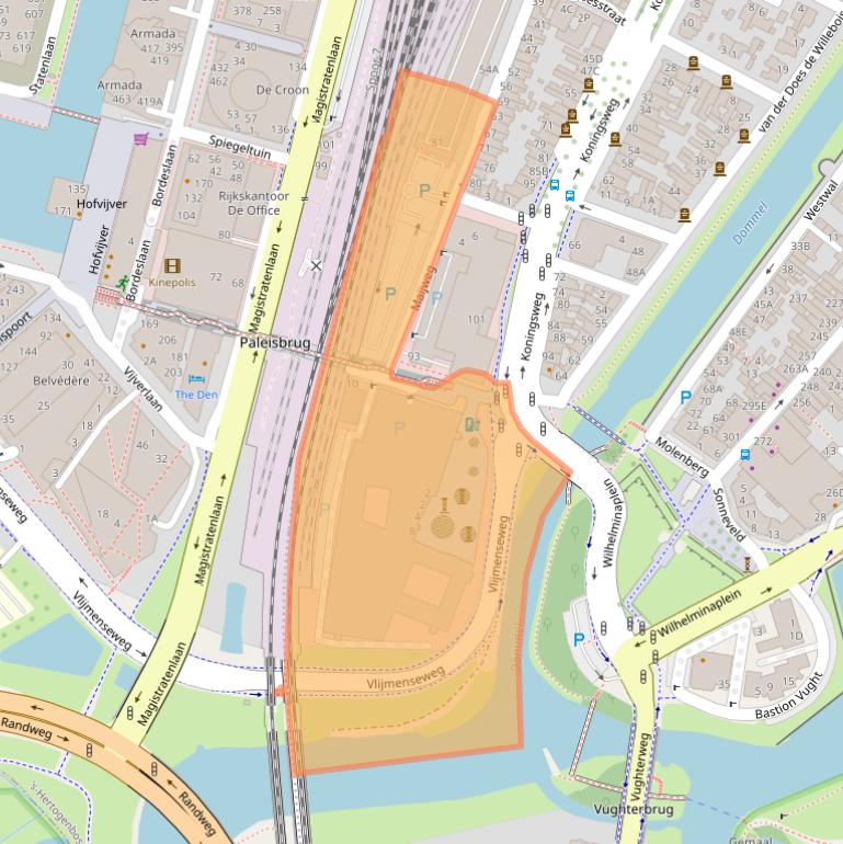 Kaart van postcodegebied 5211AK.