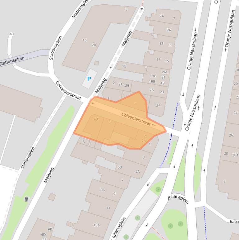 Kaart van postcodegebied 5211AV.