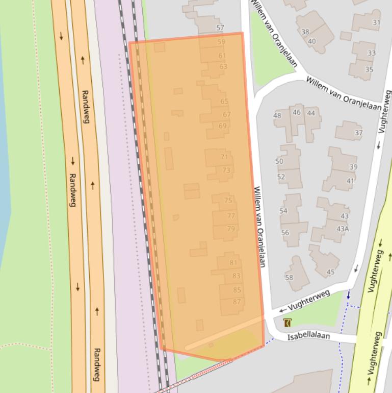Kaart van postcodegebied 5211CS.