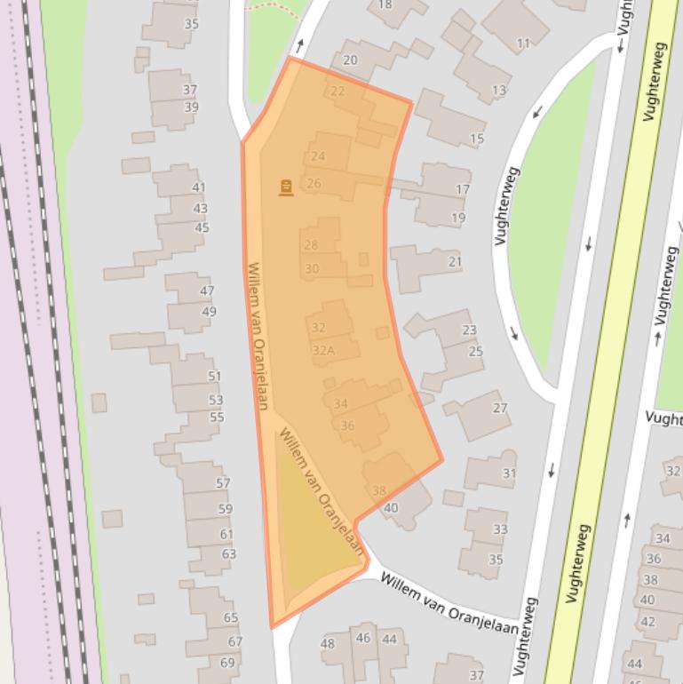 Kaart van postcodegebied 5211CV.