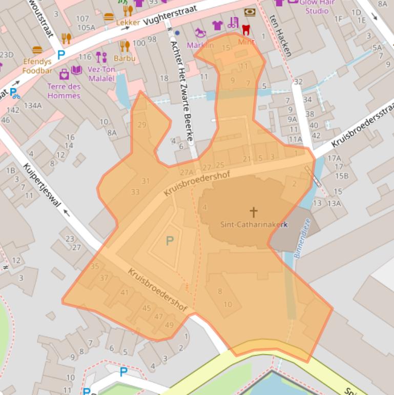 Kaart van postcodegebied 5211GX.