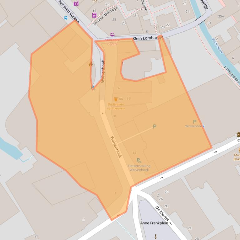 Kaart van postcodegebied 5211HH.