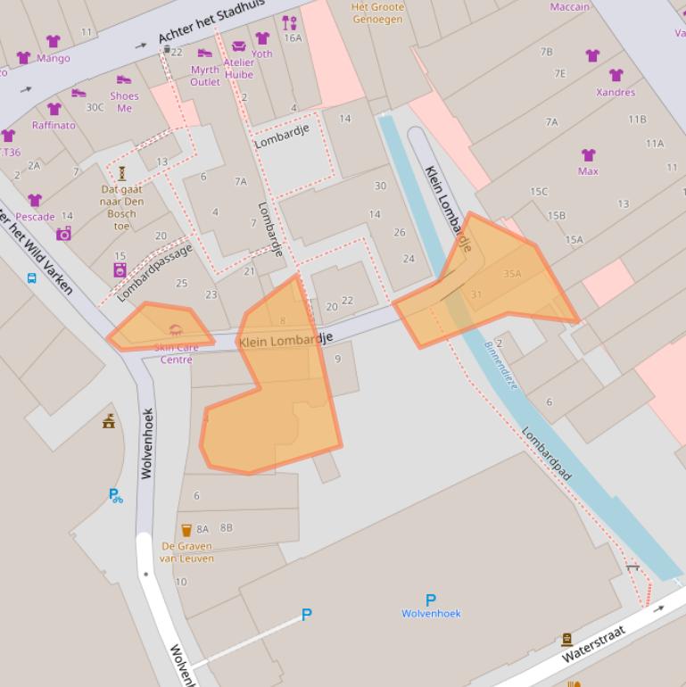 Kaart van postcodegebied 5211HJ.