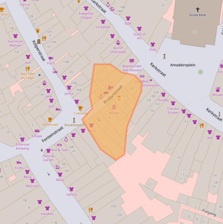 Kaart van postcodegebied 5211HR.