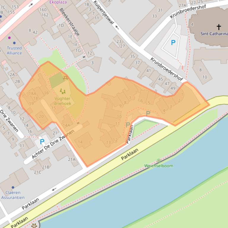 Kaart van postcodegebied 5211JH.