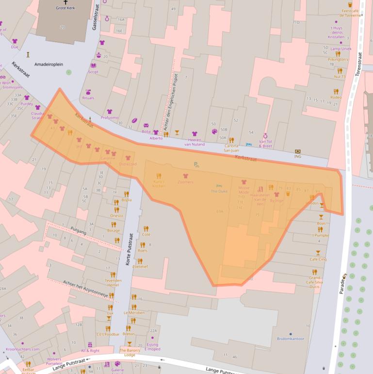 Kaart van postcodegebied 5211KE.