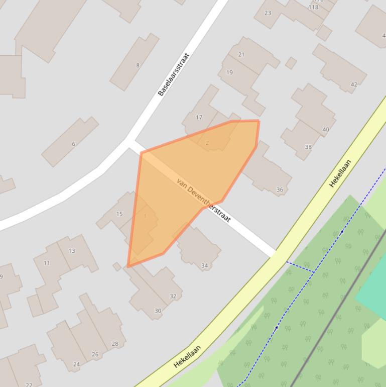 Kaart van postcodegebied 5211LS.