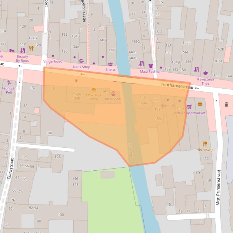Kaart van postcodegebied 5211MK.