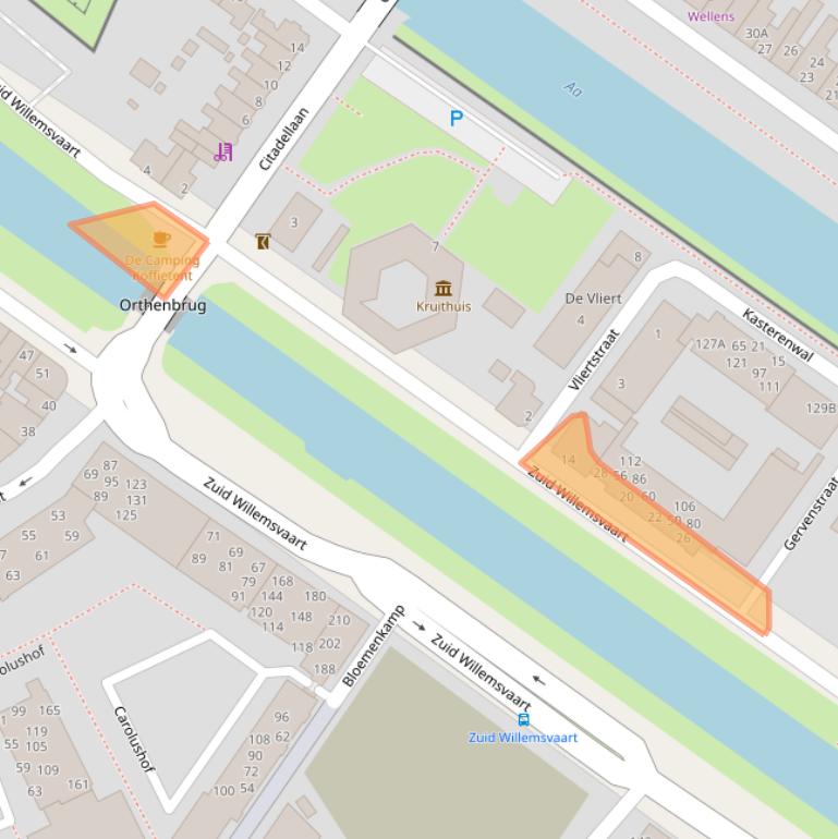 Kaart van postcodegebied 5211NX.