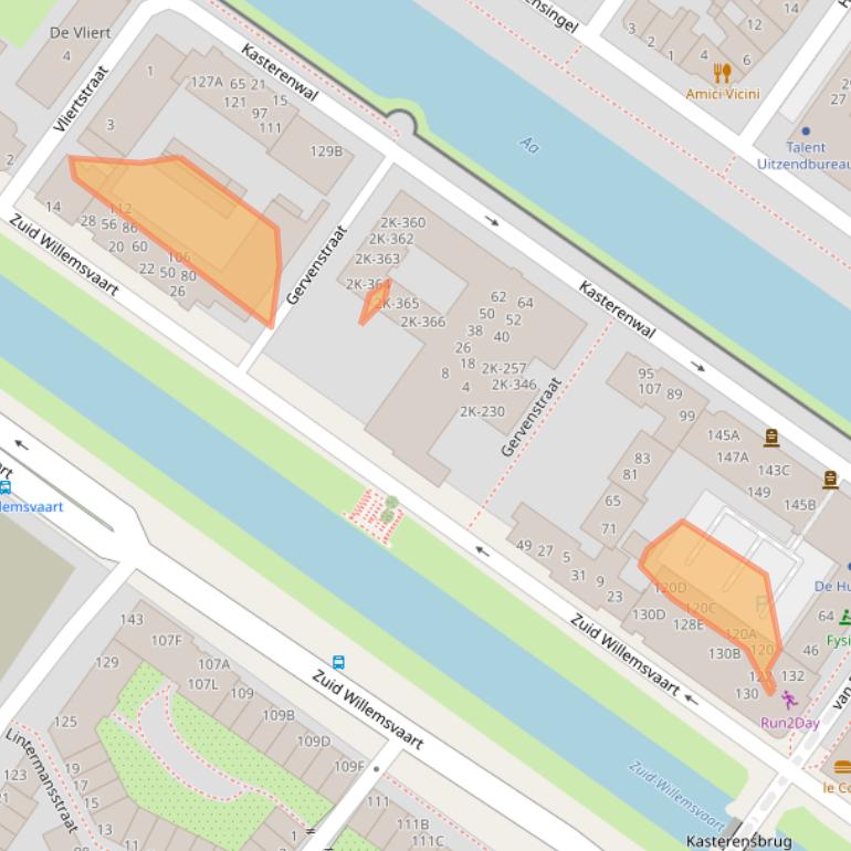 Kaart van postcodegebied 5211PA.