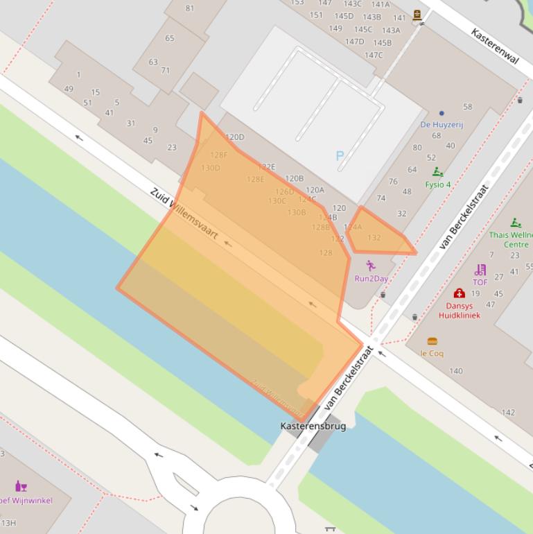 Kaart van postcodegebied 5211PB.