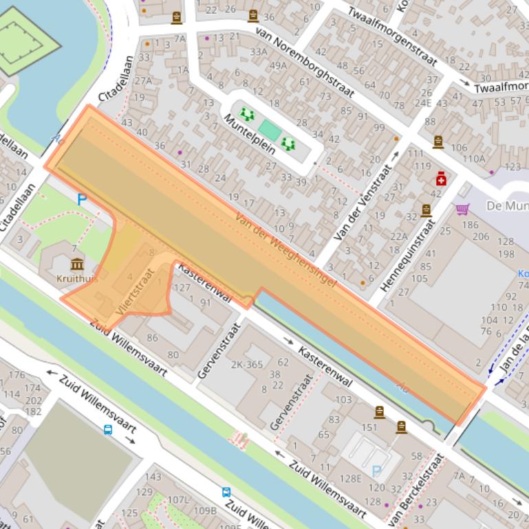 Kaart van postcodegebied 5211PC.