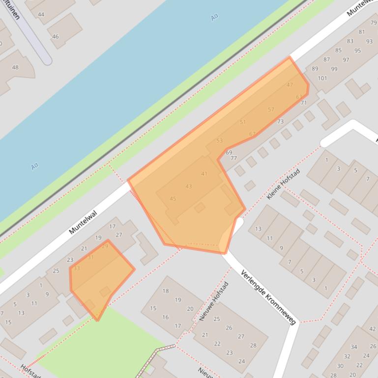 Kaart van postcodegebied 5211PZ.