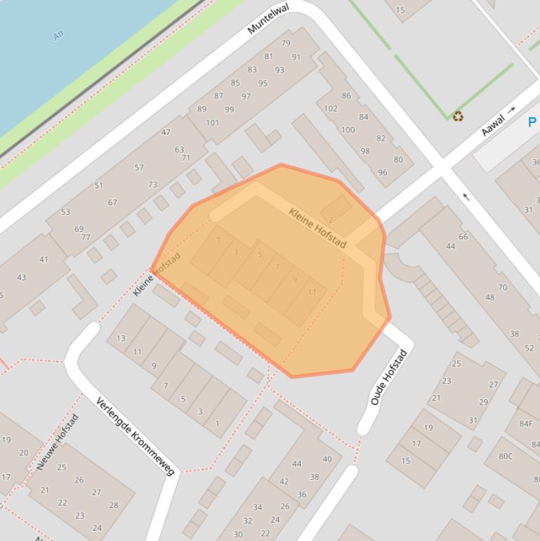 Kaart van postcodegebied 5211RJ.
