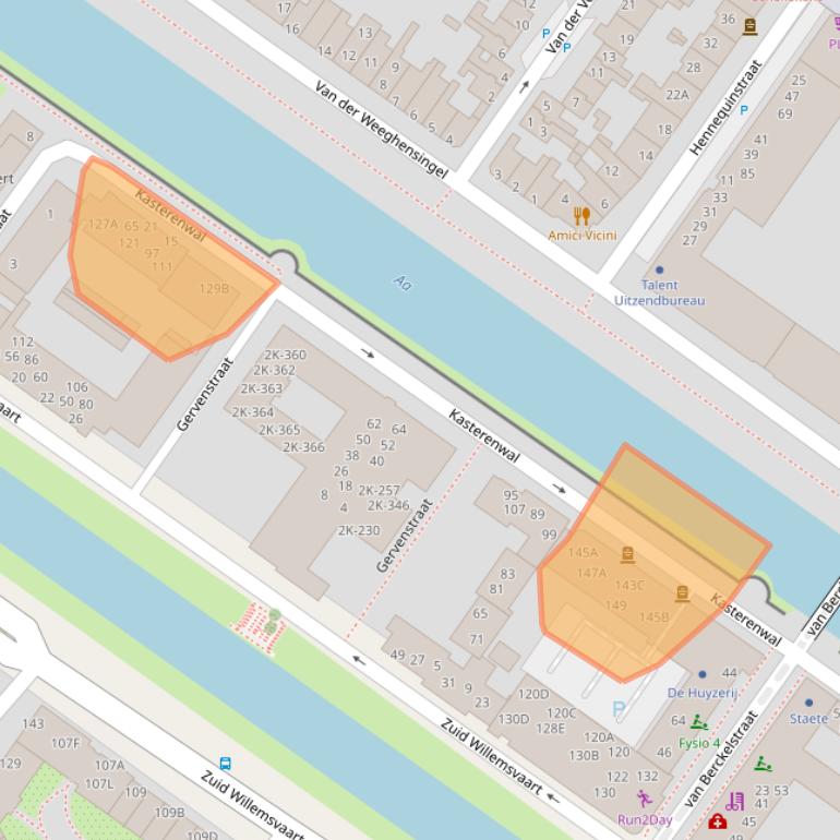 Kaart van postcodegebied 5211RS.