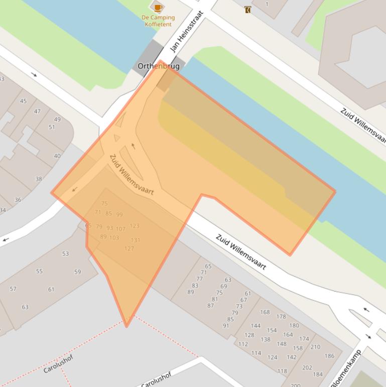 Kaart van postcodegebied 5211TB.