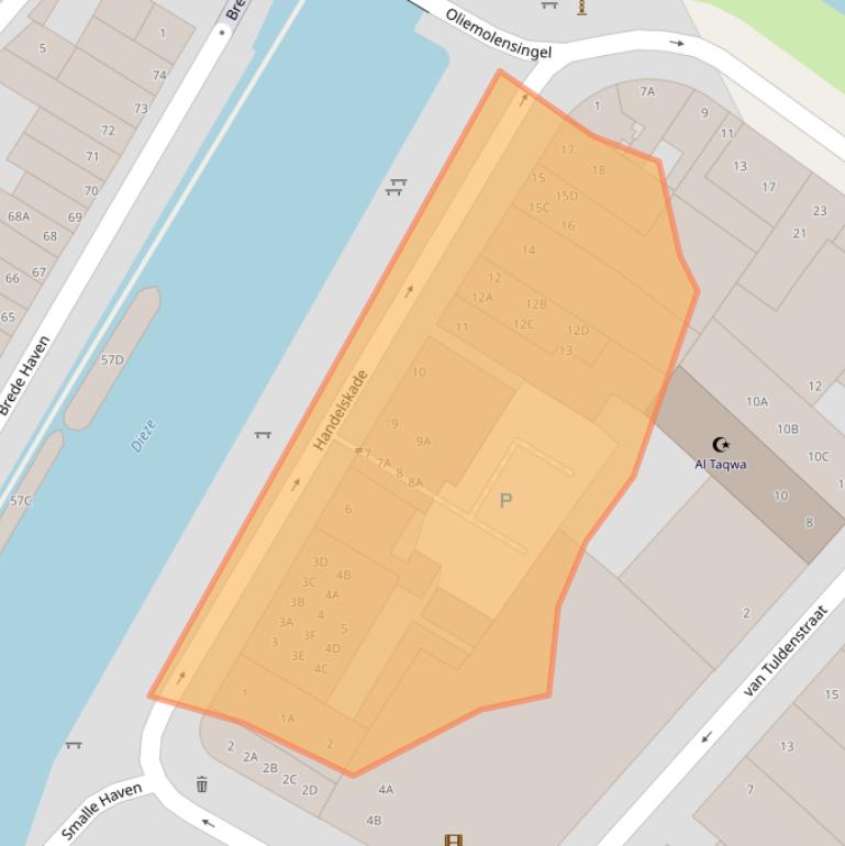 Kaart van postcodegebied 5211TH.