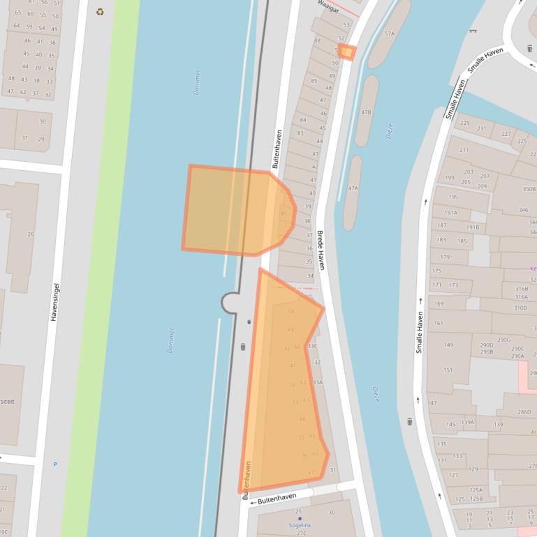 Kaart van postcodegebied 5211TR.