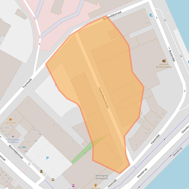 Kaart van postcodegebied 5211VA.